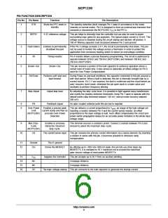 浏览型号NCP1239的Datasheet PDF文件第6页