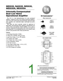 浏览型号NE5532的Datasheet PDF文件第1页