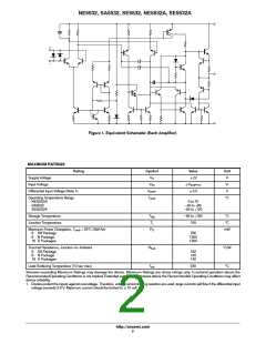 浏览型号NE5532的Datasheet PDF文件第2页