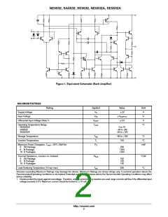 浏览型号NE5532D8R2的Datasheet PDF文件第2页