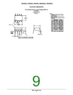 浏览型号NE5532的Datasheet PDF文件第9页