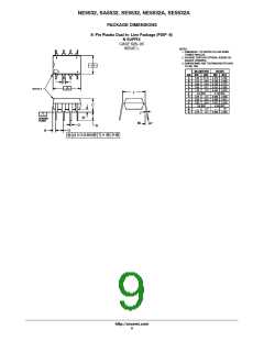 浏览型号NE5532D8R2的Datasheet PDF文件第9页