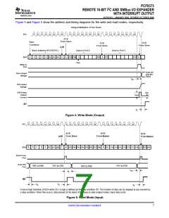 浏览型号PCF8575PWR的Datasheet PDF文件第7页