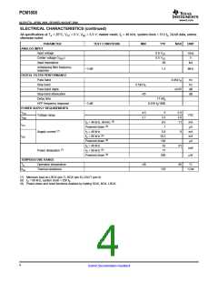 浏览型号PCM1808的Datasheet PDF文件第4页
