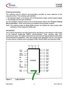 浏览型号SAK-C167CR-LM的Datasheet PDF文件第7页