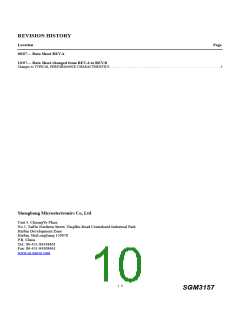 浏览型号SGM3157的Datasheet PDF文件第10页