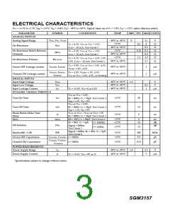 浏览型号SGM3157的Datasheet PDF文件第3页