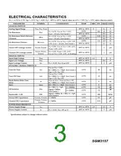 浏览型号SGM3157YC6/TR的Datasheet PDF文件第3页