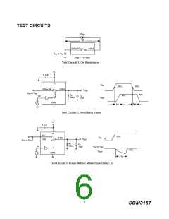 浏览型号SGM3157的Datasheet PDF文件第6页