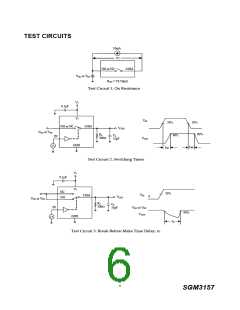 浏览型号SGM3157YC6/TR的Datasheet PDF文件第6页