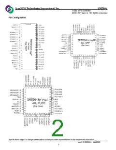 浏览型号SM5964_06的Datasheet PDF文件第2页