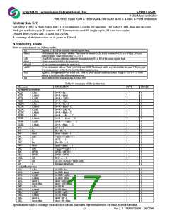 浏览型号SM89T16R1_06的Datasheet PDF文件第17页