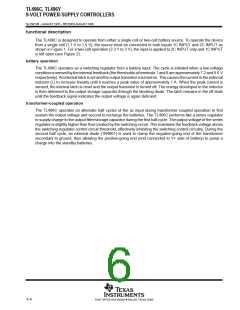 浏览型号TL496C的Datasheet PDF文件第6页