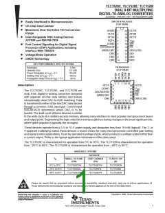 浏览型号TLC7528CN的Datasheet PDF文件第1页