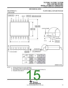 浏览型号TLC7528CN的Datasheet PDF文件第15页