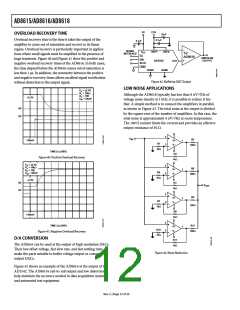 浏览型号AD8616ARZ的Datasheet PDF文件第12页