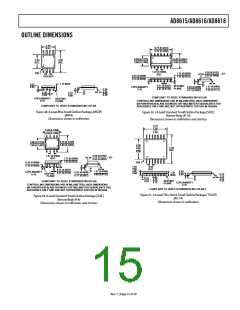 浏览型号AD8616ARZ的Datasheet PDF文件第15页