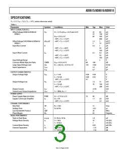 浏览型号AD8616ARMZ-R21的Datasheet PDF文件第3页