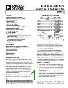 浏览型号AD9228的Datasheet PDF文件第1页