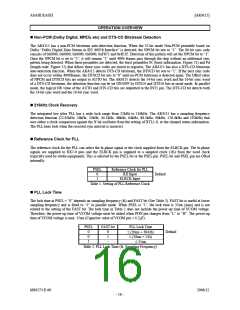 浏览型号AK4115VQ的Datasheet PDF文件第16页