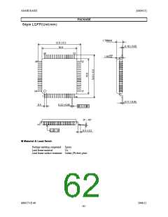 浏览型号AK4115VQ的Datasheet PDF文件第62页