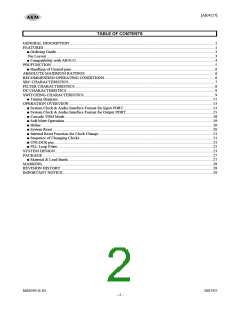浏览型号AK4127的Datasheet PDF文件第2页
