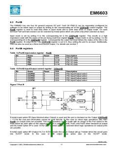 浏览型号EM6603的Datasheet PDF文件第11页