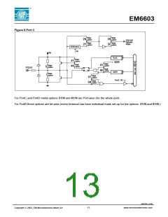 浏览型号EM6603的Datasheet PDF文件第13页