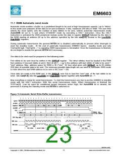 浏览型号EM6603的Datasheet PDF文件第23页