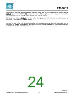 浏览型号EM6603的Datasheet PDF文件第24页