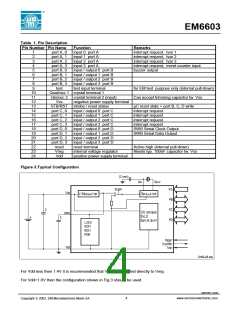 浏览型号EM6603的Datasheet PDF文件第4页