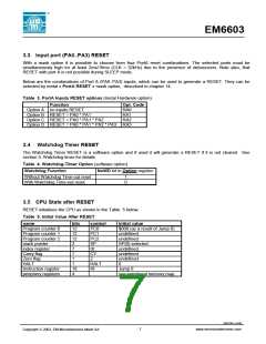 浏览型号EM6603的Datasheet PDF文件第7页