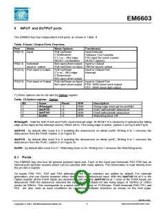 浏览型号EM6603的Datasheet PDF文件第9页