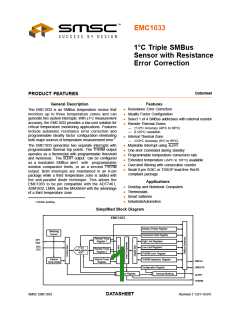 浏览型号EMC1033的Datasheet PDF文件第1页