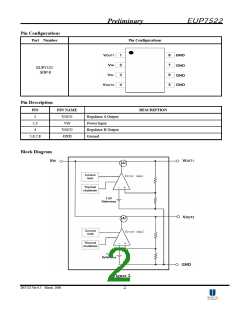 浏览型号EUP7522-3.3DIR1的Datasheet PDF文件第2页