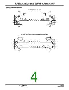 浏览型号ISL3152E的Datasheet PDF文件第4页