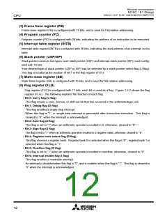 浏览型号M30610ECFP的Datasheet PDF文件第12页
