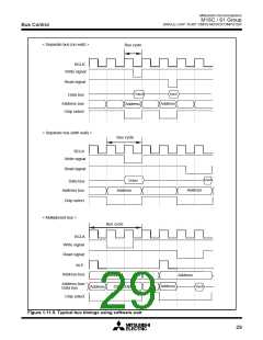 浏览型号M30610ECFP的Datasheet PDF文件第29页