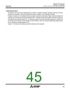 浏览型号M30610ECFP的Datasheet PDF文件第45页