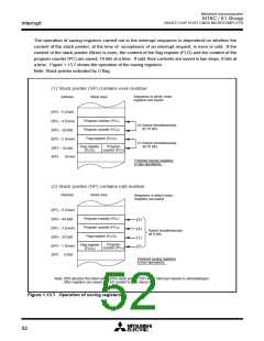 浏览型号M30610ECFP的Datasheet PDF文件第52页