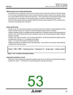 浏览型号M30610ECFP的Datasheet PDF文件第53页