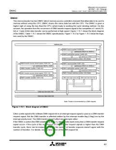 浏览型号M30610ECFP的Datasheet PDF文件第61页