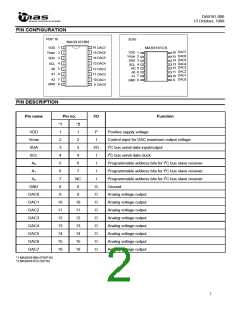 浏览型号MAS9181C的Datasheet PDF文件第2页