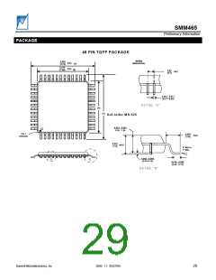 浏览型号SMM465FCR04的Datasheet PDF文件第29页
