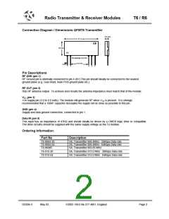 浏览型号T6-915-64的Datasheet PDF文件第2页