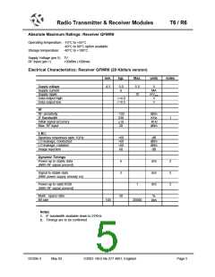 浏览型号T6-915-64的Datasheet PDF文件第5页