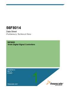 浏览型号56F8014_07的Datasheet PDF文件第1页