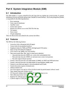 浏览型号56F8014_07的Datasheet PDF文件第62页