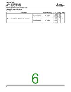 浏览型号LVC244A的Datasheet PDF文件第6页