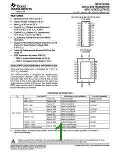 浏览型号LVC245A的Datasheet PDF文件第1页